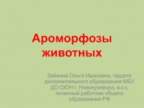 Презентация по биологии на тему Основные ароморфозы в эволюции животного мира