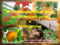 Интегрированный урок Поход в Музейный дом. А.Рылов.Полевая рябинка.