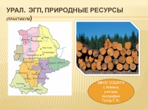 Презентация по географии в 9 классе.Уральский экономический район. Практикум