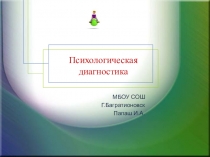 Автоматизированные методы психологической диагностики