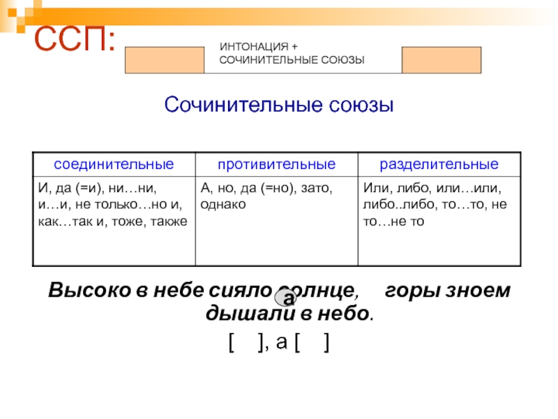 Ссп презентация 11 класс