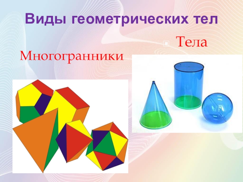 Геометрические тела в окружающем мире 5 класс проект