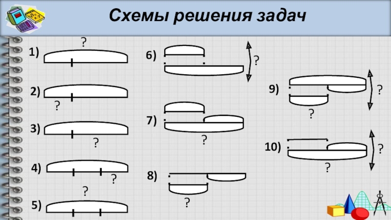 Задачи и схемы для 1 класса по математике