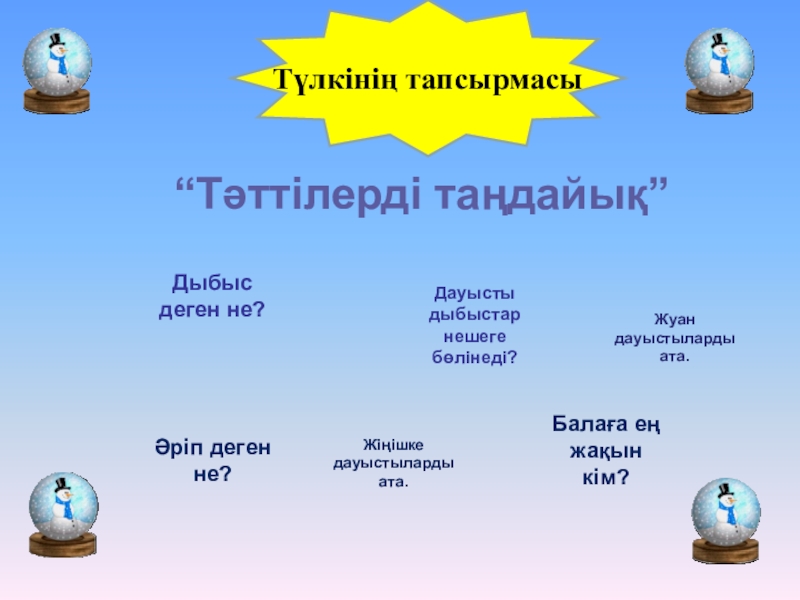 Дыбыстар неше түрге бөлінеді. Дыбыстар. Жуан жіңішке.