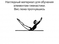Презентация по физической культуре на тему Наглядный материал для обучения элементов гимнастики
