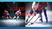 Презентация по физической культуре на тему Хоккей - игра смелых