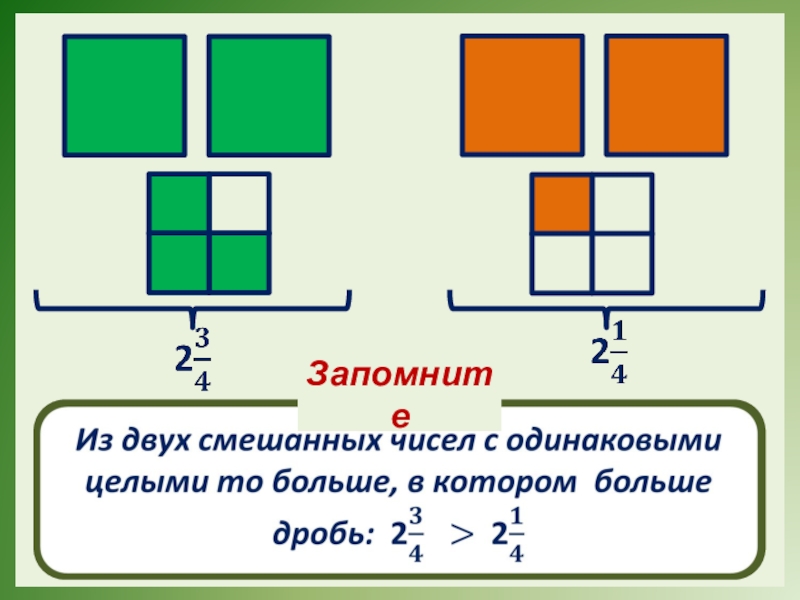 Тема смешанные числа 6 класс