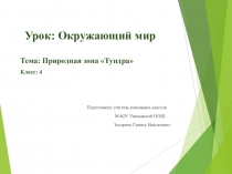 Презентация к уроку окружающий мир на тему Зона тундры