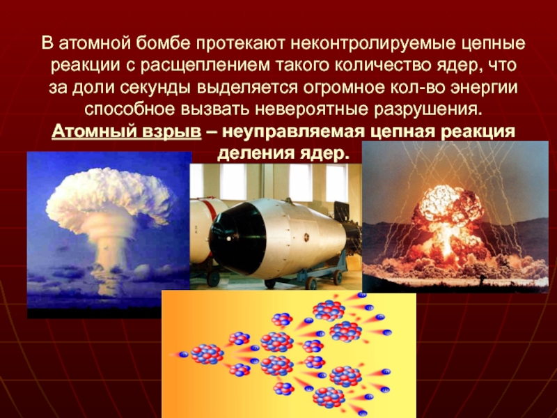 Ядерные реакции фото