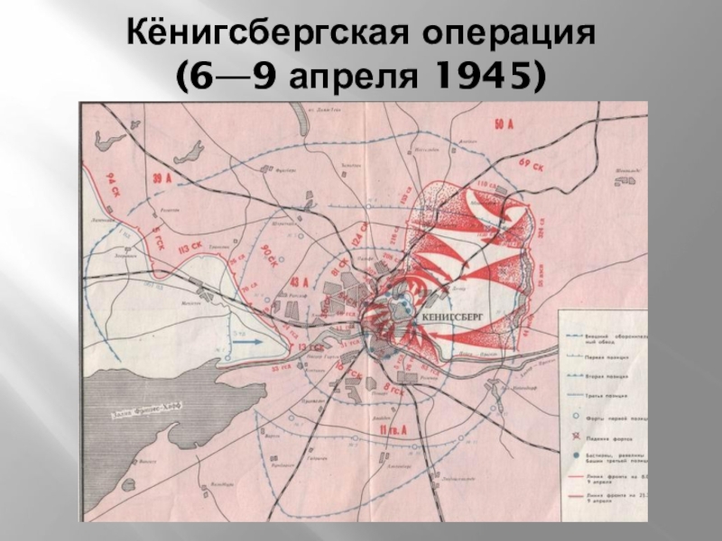 Кенигсбергская операция презентация