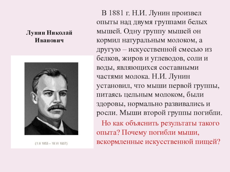 Николай лунин биолог фото