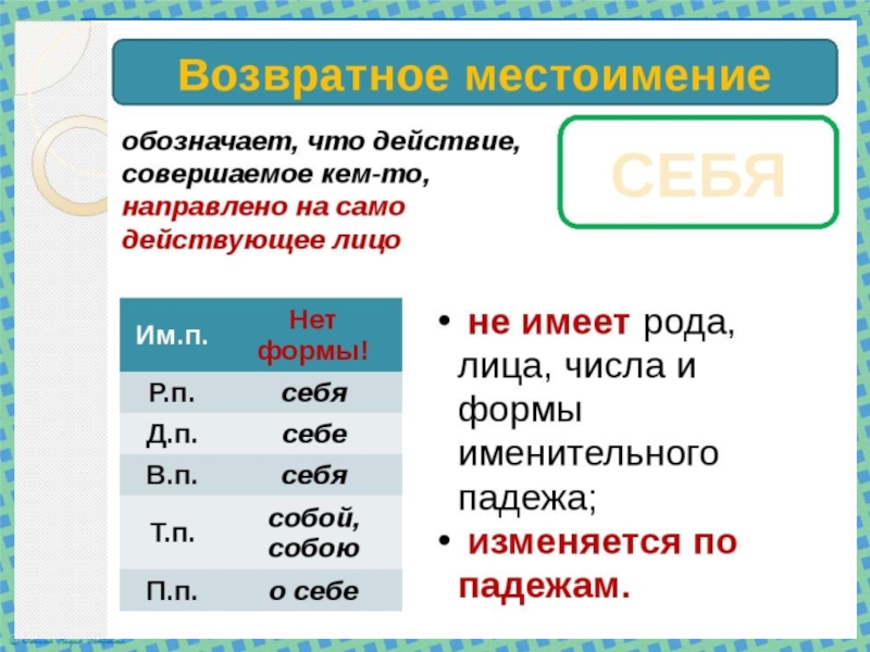 Презентация притяжательные местоимения 6 класс разумовская