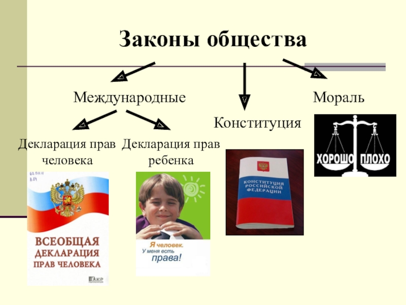 Проект на тему право и мораль