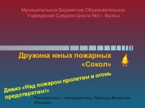 Отчет дружины юных пожарных