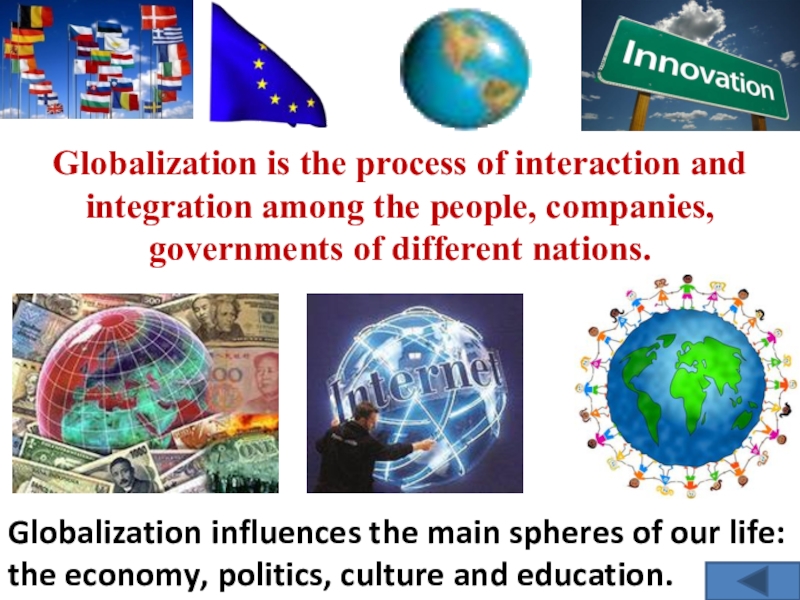 Презентация на английском про глобализацию