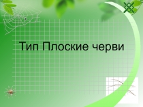 Презентация по биологии на тему Тип Плоские черви (7 класс)