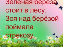 Презентация по литературному чтению Рифмы (1 класс)