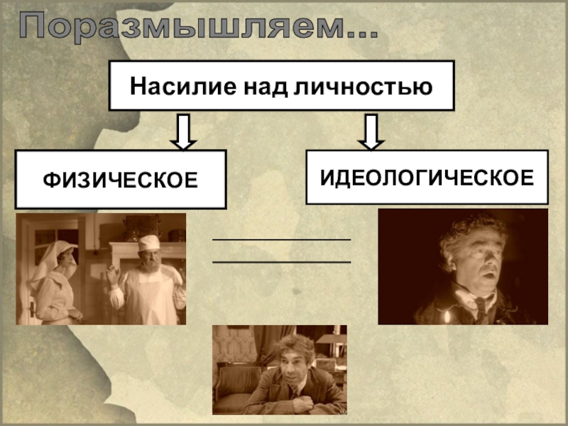 Конспект урока по литературе собачье сердце. Идеологическое насилие над личностью Собачье сердце. Насилие одной личности над другой. Век идеологического насилия над личностью.