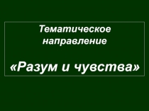 Презентация по литературе Разум и чувства.Итоговое сочинение - 2016 год. 10- 11 класс