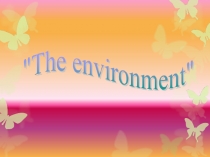 The environment (6 класс)
