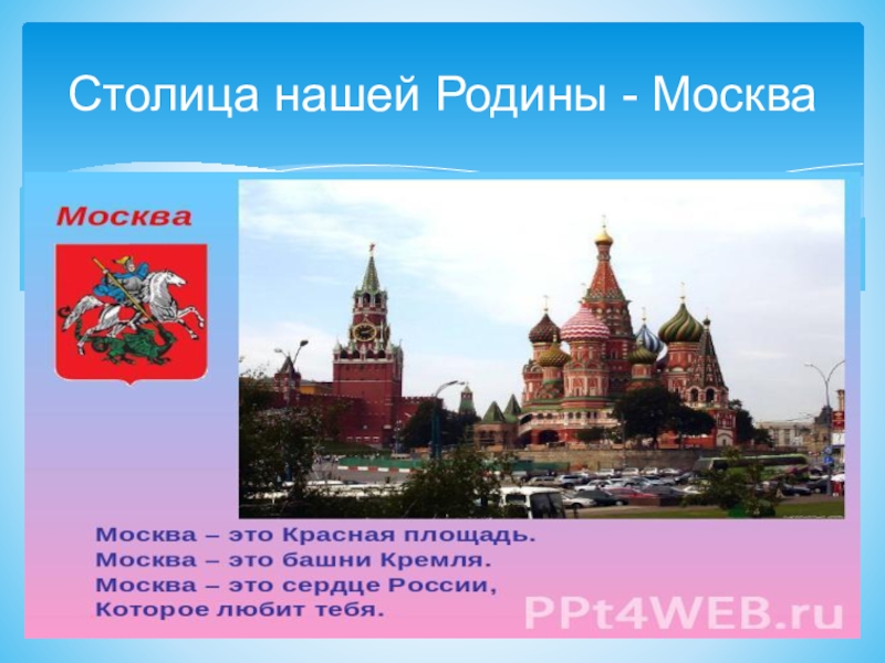 Проект на тему города россии 2 класс окружающий мир москва