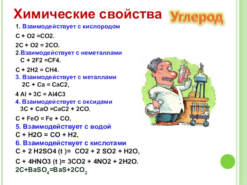 Презентация по теме углерод 9 класс