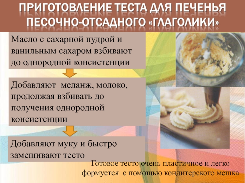 Коржики сахарные технологическая карта