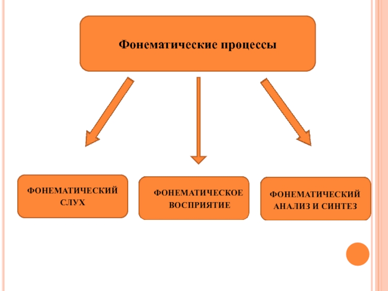 Фонематическое восприятие анализ и синтез