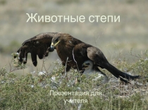 Презентация по окружающему миру на тему Животные степи