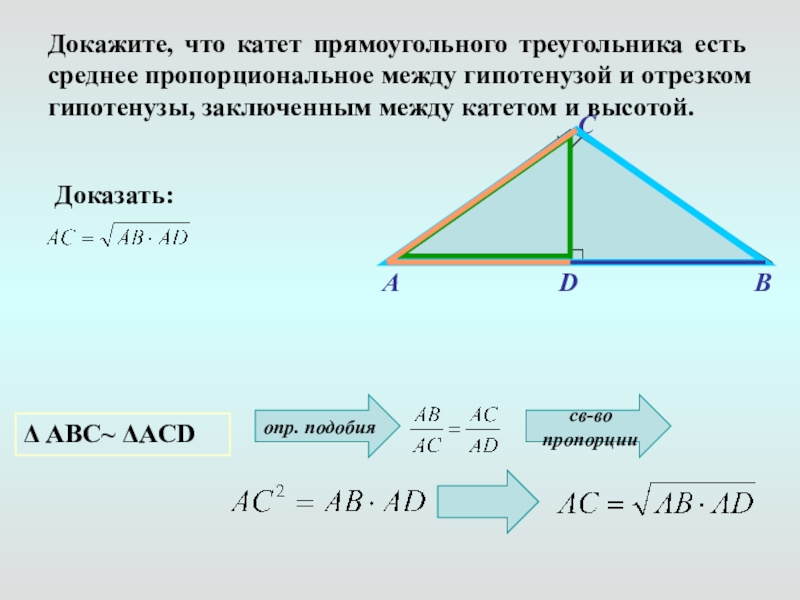 Катеты прямоугольного треугольника равны 7 и 24. Катет треугольника есть среднее пропорциональное между. Катет прямоугольного треугольника среднее пропорциональное. Высота среднее пропорциональное в прямоугольном треугольнике. Высота есть среднее пропорциональное между гипотенузой.