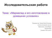 Презентация к исследовательской работе