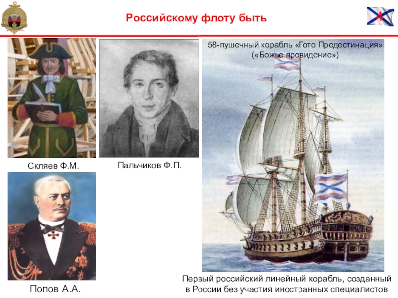 Основатель флота в россии