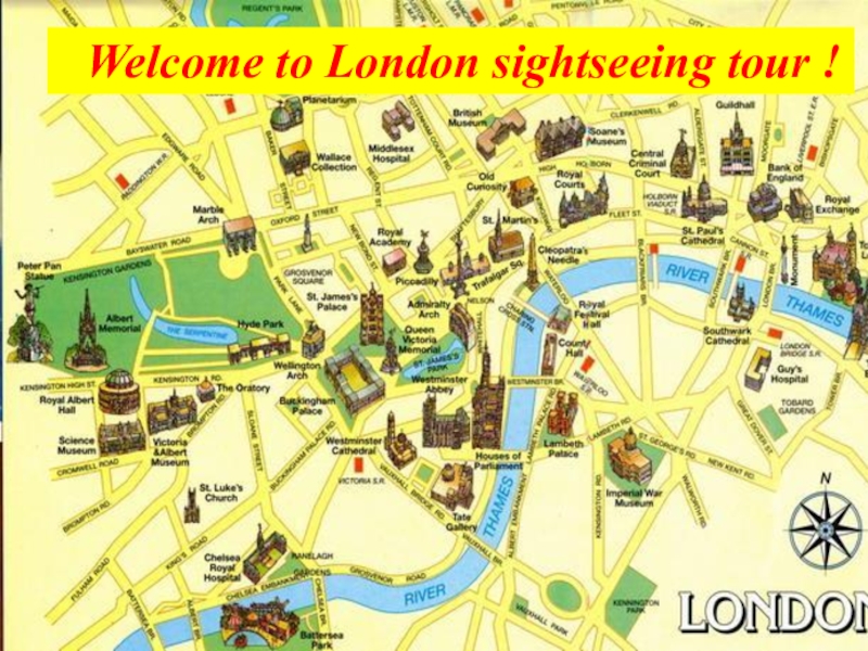 Презентация Презентация Sights of London
