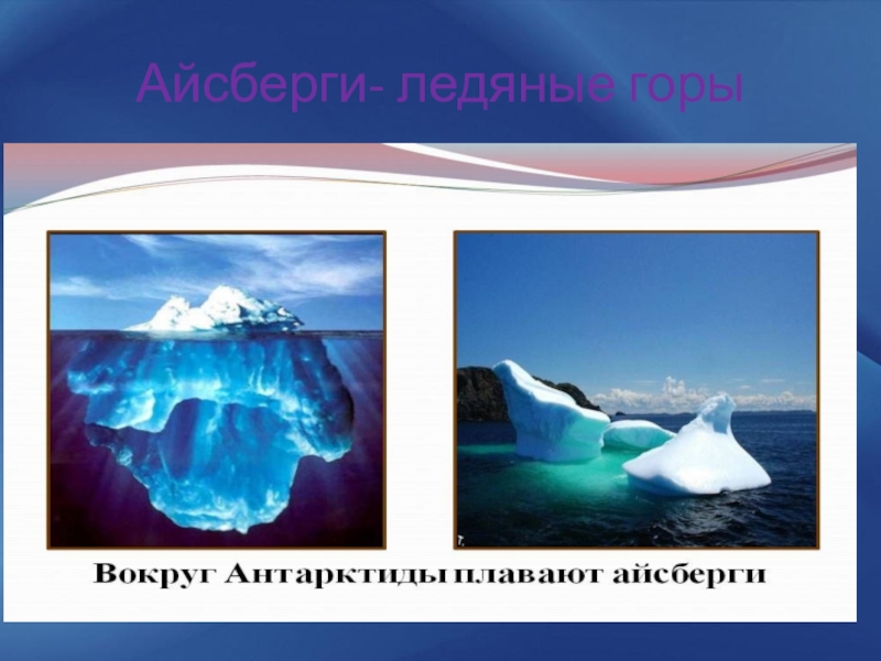 Презентация на тему антарктида 2 класс на окружающий мир