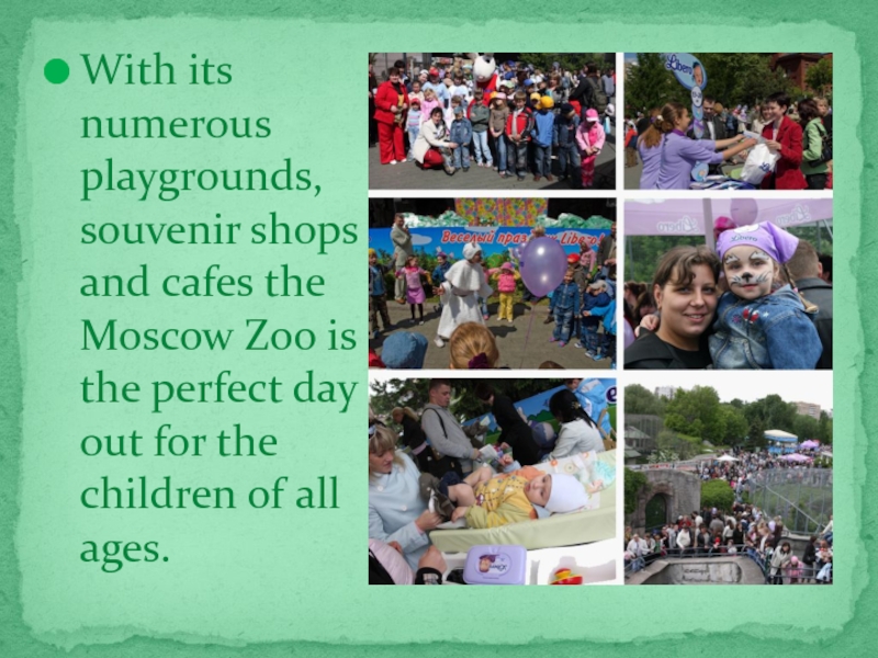 With its numerous playgrounds, souvenir shops and cafes the Moscow Zoo is the perfect day out for