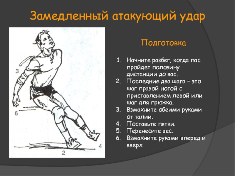 Шаг назад 6. Шаг назад для разбега. Шаг назад только для разбега. Человек готовится к удару.