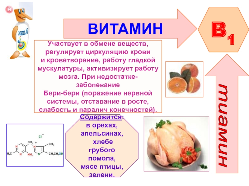 Презентация витамин u