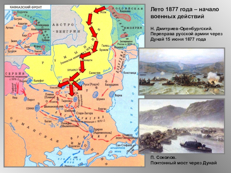Россия вела войну за освобождение балканских. Русско-турецкая 1877-1878.