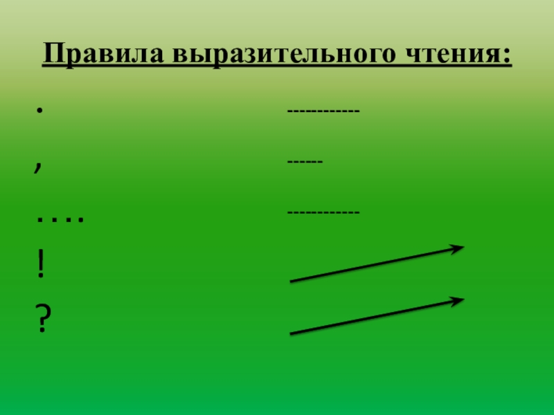 Выразительное чтение песни