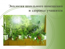 Экология школьного помещения