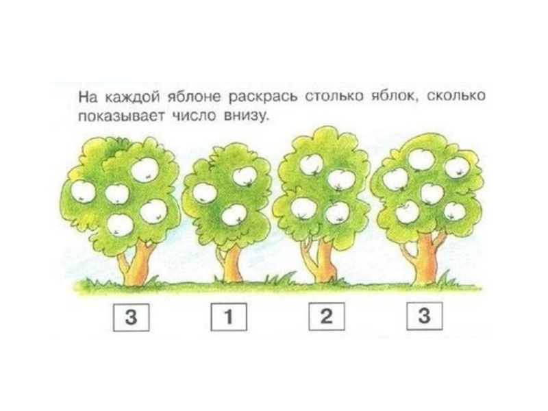 Цифра 3 слова деревьев. Число 3 задания для дошкольников. Число и цифра 3 средняя группа. Деревья задания для дошкольников. Задачи на число 3 для дошкольников.