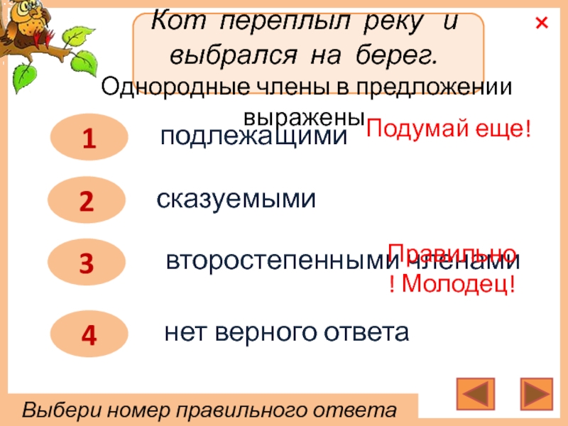 Предложения с однородными членами из после бала. Кот переплыл реку и выбрался на берег где ставить запятую.