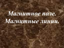 Урок 52 Магнитное поле