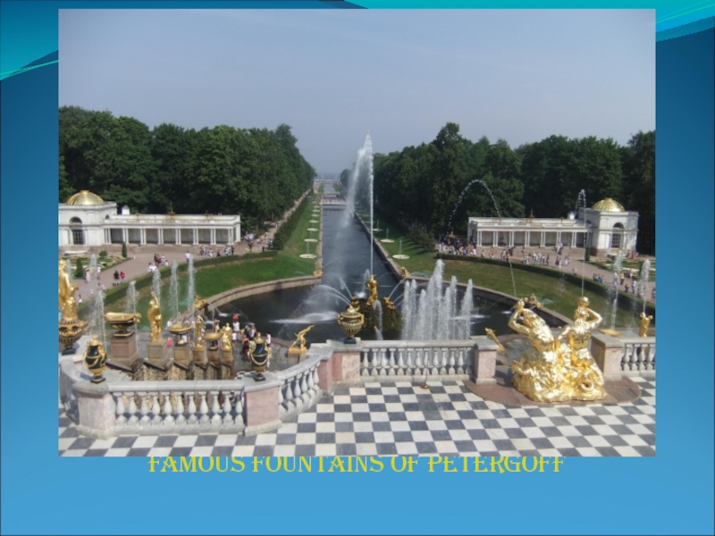 Famous Fountains of Petergoff