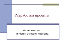 Проект по окружающему миру Жизнь животных. В гости к очковому медведю(3 класс)
