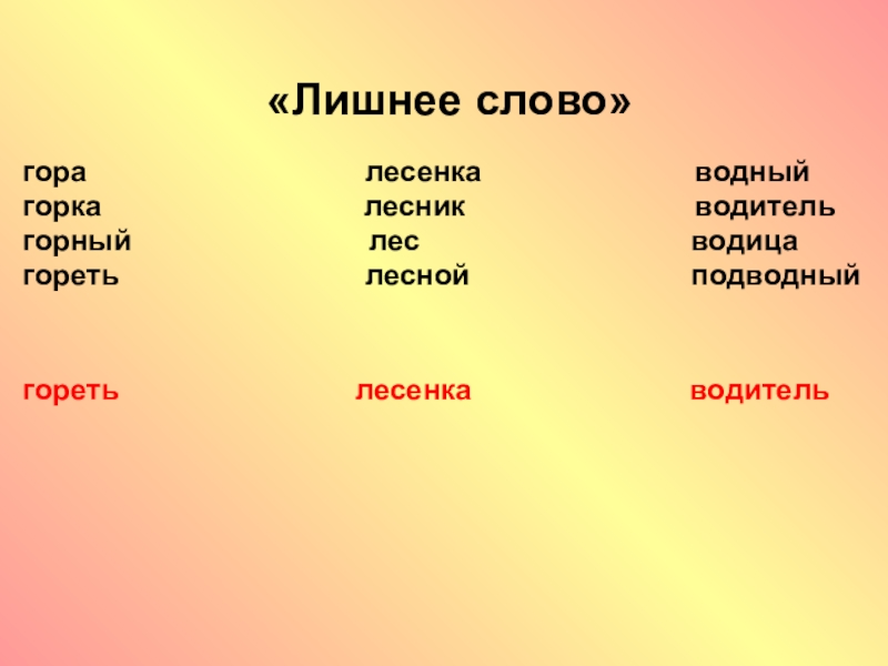 Гора это русское слово. Родственные слова гора. Однокоренные слова гор. Горе родственные слова. Гора однокоренные слова.