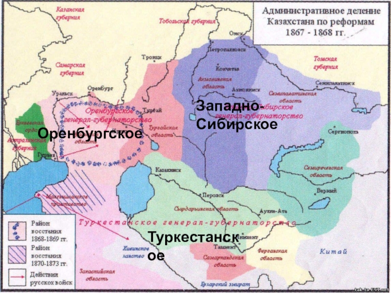 Реформа казахстана 1867 1868