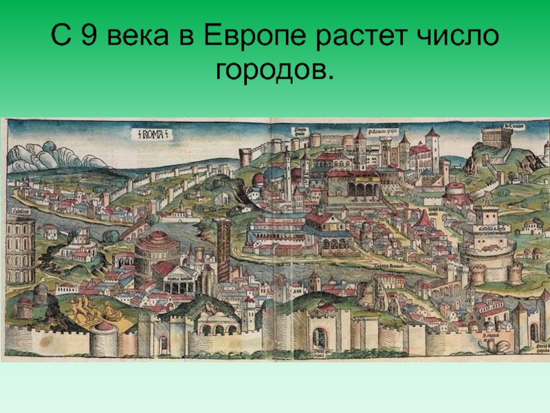 История возникновения городов европы в их названиях проект 6 класс по истории