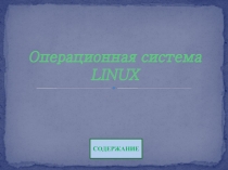 Элективный курс Операционная система Linux