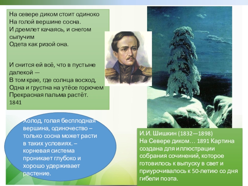 Автор картины на севере диком 6 букв